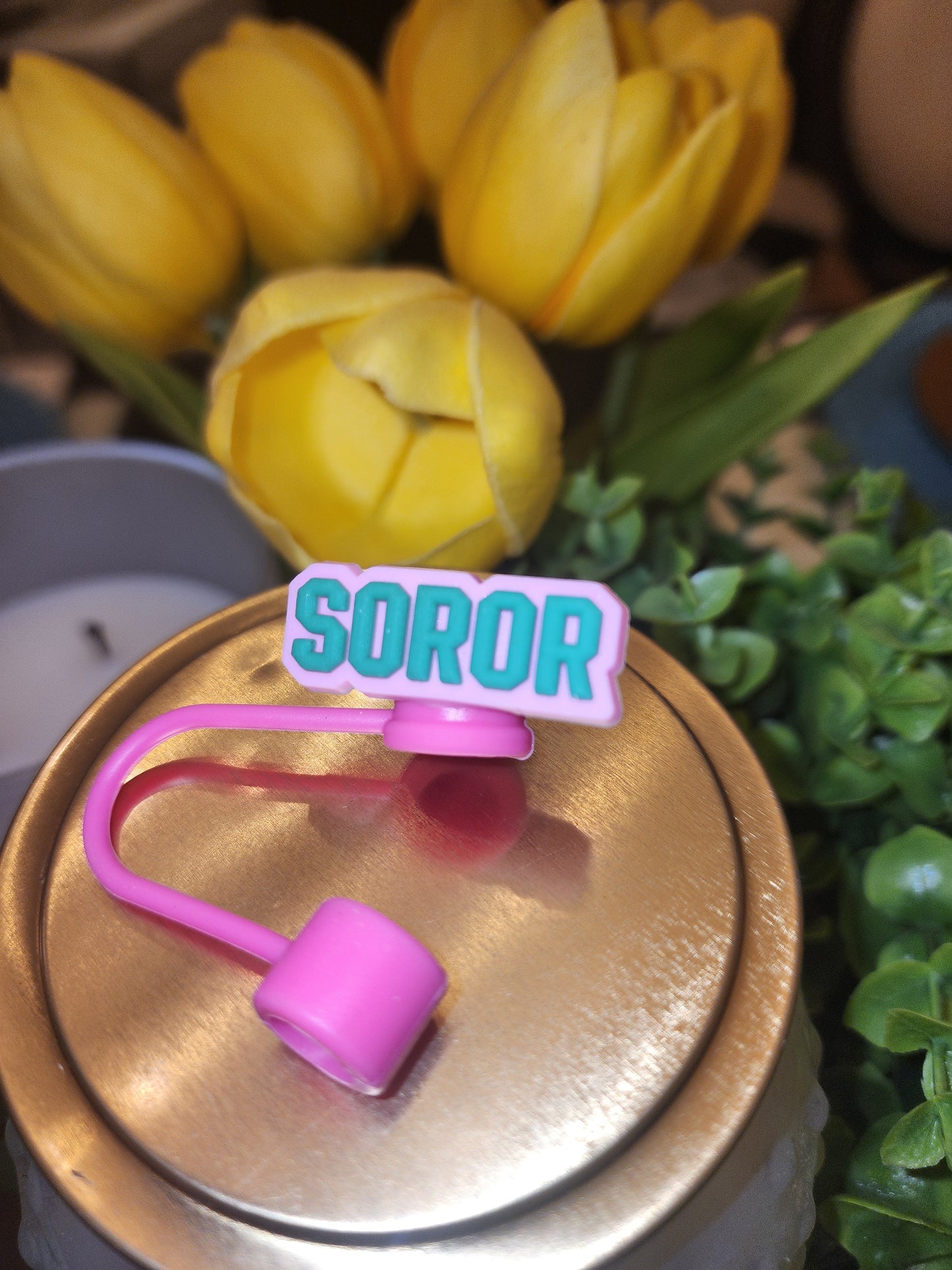 SIS-Soror Straw Topper