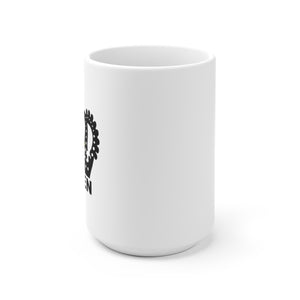 Queendom White Ceramic Mug