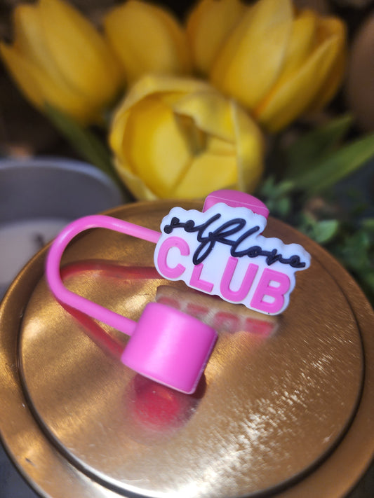 SIS-Self Love Club Straw Topper